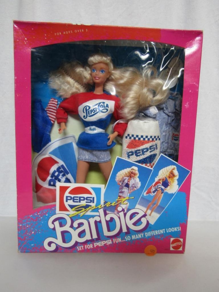 Barbie Doll. 1989 Pepsi Spirit Barbie. New In Box. | Art, Antiques &  Collectibles Toys & Hobbies Dolls Barbie Contemporary (1973 - Now) |  Auctions Online | Proxibid