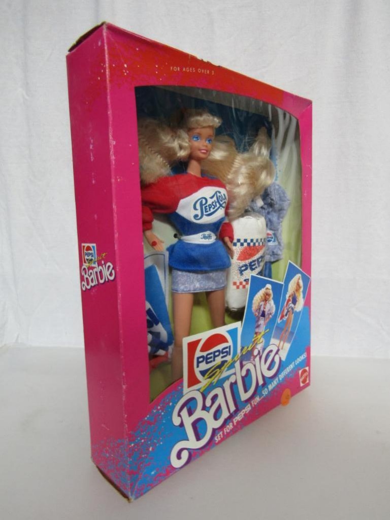 Barbie Doll. 1989 Pepsi Spirit Barbie. New In Box. | Art, Antiques &  Collectibles Toys & Hobbies Dolls Barbie Contemporary (1973 - Now) |  Auctions Online | Proxibid