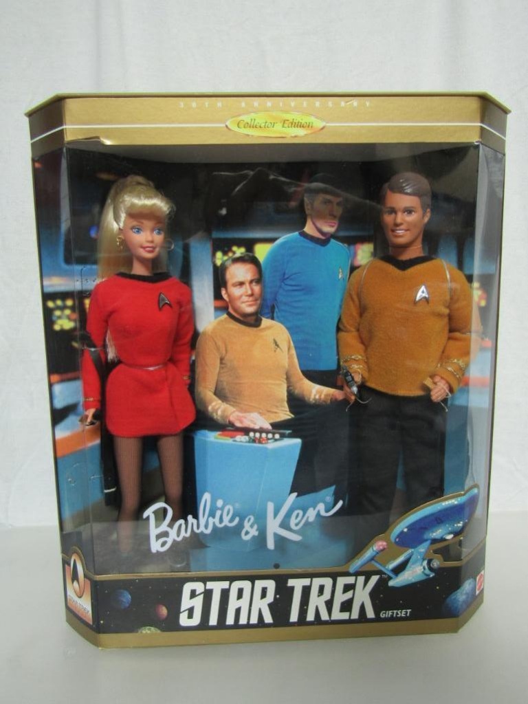 1996 star trek barbie and ken