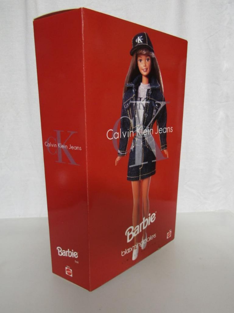 Barbie Doll. 1996 Calvin Klein Jeans Barbie. Bloomingdale's Limited Edition.  New In Box. | Art, Antiques & Collectibles Toys Dolls Barbie Dolls  Contemporary (1973 - Now) | Online Auctions | Proxibid