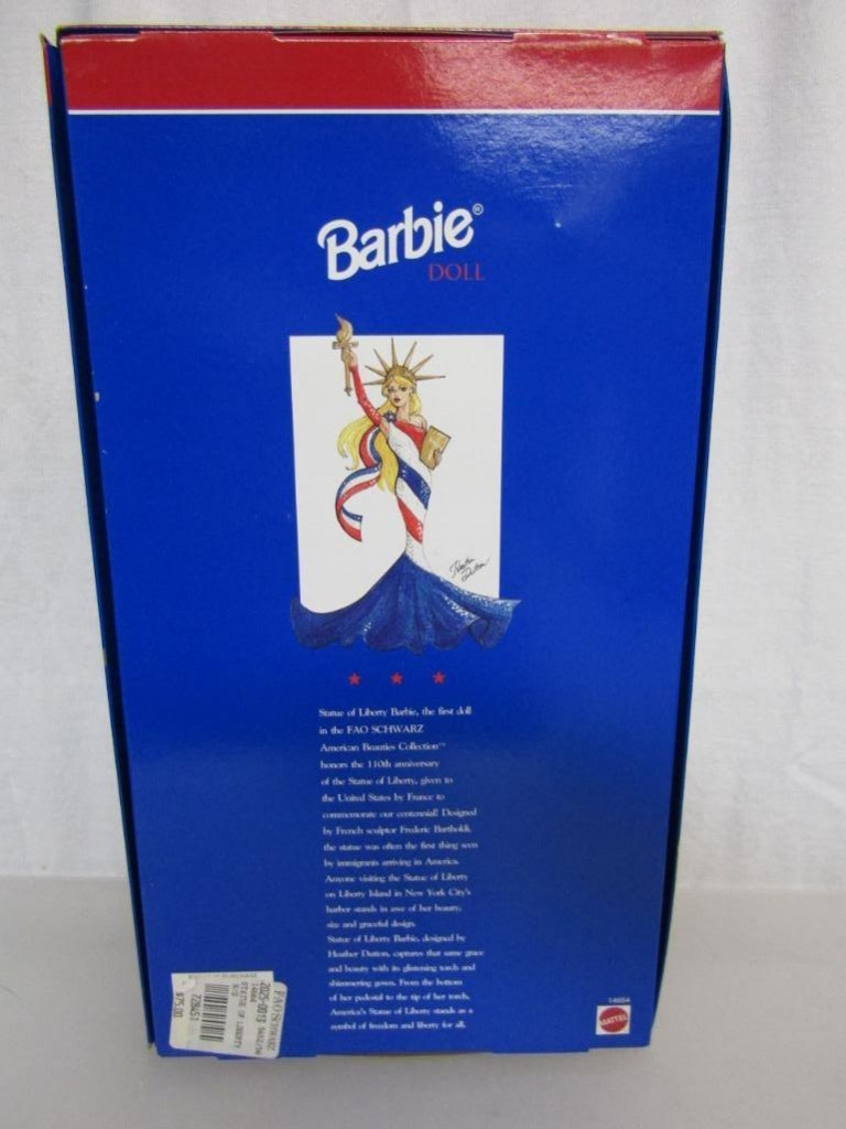 statue of liberty barbie fao schwarz
