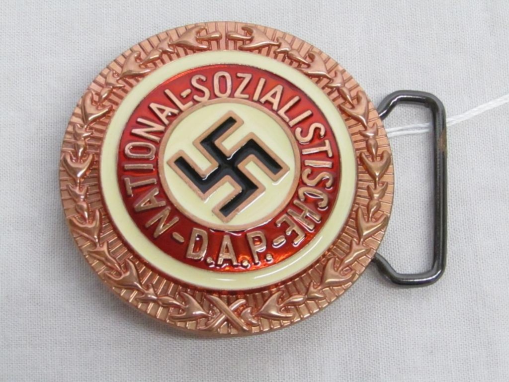 German World War II Political NSDAP Swastika Officers Belt Buckle. | Guns &  Military Artifacts Militaria WW1 & WW2 Memorabilia | Online Auctions |  Proxibid