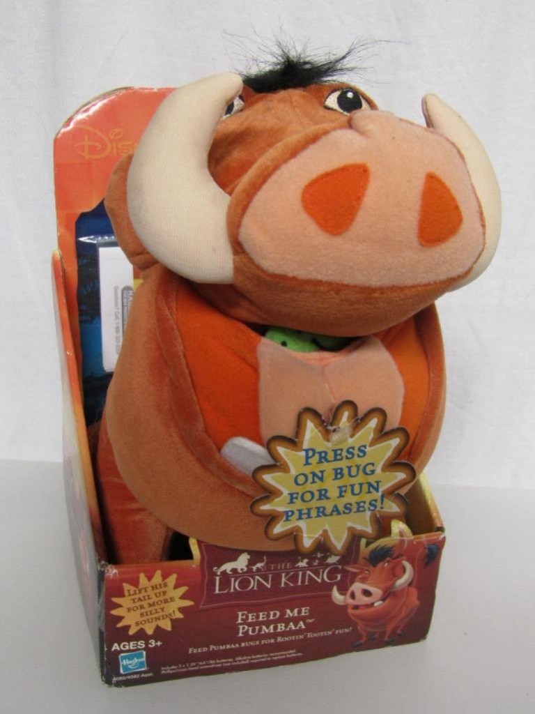 pumbaa plush toy