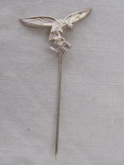 German World War II Luftwaffe Officers Lapel Stick Pin.