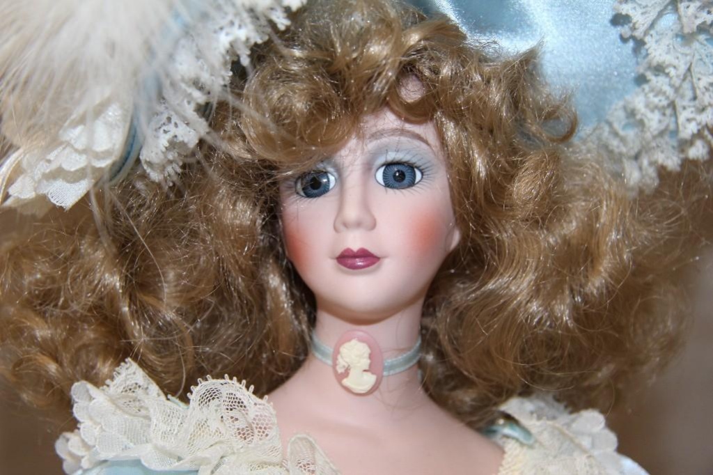 Bradley Porcelain Collectible Dolls