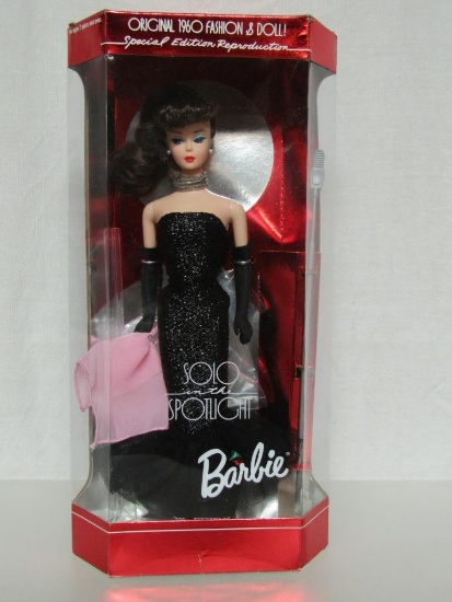 Barbie Doll. 1994 Solo in the Spotlight. Original 1960 Fashion & Doll Special Edition Reproduction.