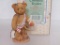 Cherished Teddies Enesco 1997 Figurine 272361. Newton Ringing In The New Year With Cheer. New In Box