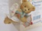 Cherished Teddies Enesco 1994 Figurine 103608 Sending You My Heart. Boy Bear Flying Cupid. NIB.