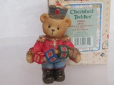 Cherished Teddies Enesco 1997 Figurine 176044. Jeffrey Striking Up Another Year. Toy Soldier. NIB.