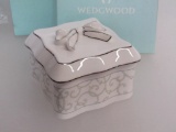 Wedgwood Celestial Platinum Trinket/Jewelry Box. Approx 4