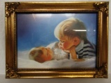 Donald Zolan Miniature Lithograph In Frame 9