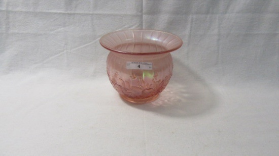 Fenton velva rose floral rosebowl