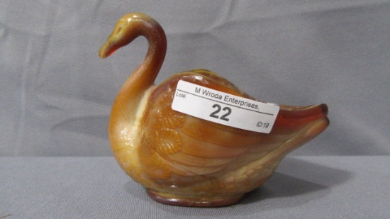 Fenton Chocolate Swan