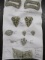 card of victorian costume jewelry as shown