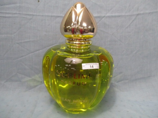 Store display Factice bottle- 13" Sublime Parfum, Jean Patou- Paris