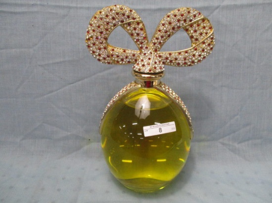 Store display factice bottle- 10.5" Elizabeth Taylor Ruby & White Diamonds