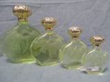 Store display Factice bottle- Graduated Set of 4 L'Air du Temps- Nina Ricci