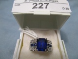 10K Sapphire ring