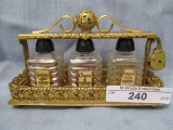 Cardinal New York miniature perfumes in locked holder. SWEET!