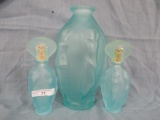 Store display Factice bottle Vicki Tiel- LArge bottle missing stopper, w 2-