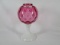 Fenton cramnberry coin dot ivy ball