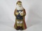 Fenton hand painted Santa as shown Plouche