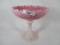 Fenton rosalene candy compote