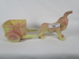 Fenton burmese donkey & cart