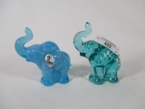 2 Fenton elephants as shown