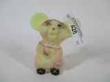 Fenton hand painted - mouse