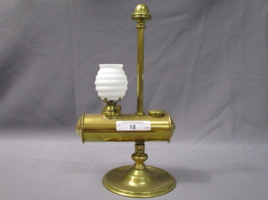 1 Miniature Brass Student Lamp