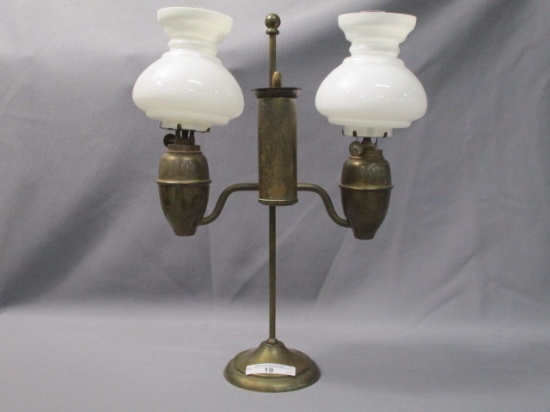 1 Miniature Brass Student Lamp