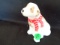 Fenton HP Christmas Lab Dog  Anderson Signed Mike Fenton '04