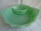 Mosser Jadeite Chip Dip Made from Fenton Mold