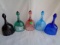 Fenton Parkersburg Bells Lot of 5