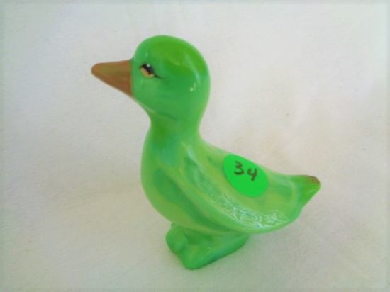 Fenton Chameleon Green Duck Powell