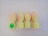 Fenton Burmese Stoppers lot of 4