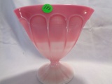 Fenton Rosalene Fan Vase