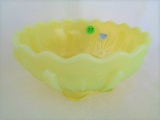 Fenton Topaz Cactus Bowl