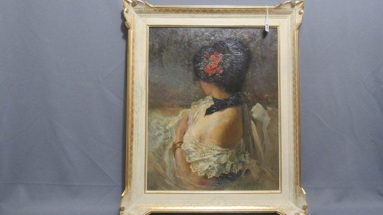 Will Larrymore Smedley; Chautauqua New York Artist 15.5" x 19.5" framed. "D