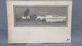 Will Larrymore Smedley; Chautauqua New York Artist 11.5