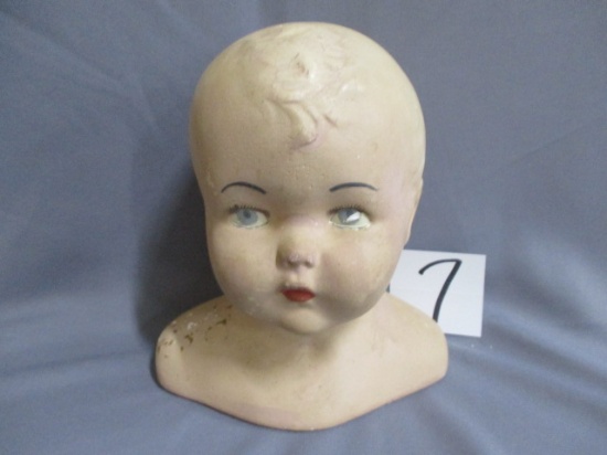 1940's small child display, small restoration to top of head