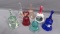 Fenton Art Glass 7 small bells as shown