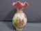 Fenton Art Glass Painted 10