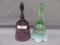Fenton Art Glass 2 bells as shown