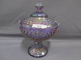 Fenton Art Glass CArnival covered candy