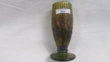 Northwood Carnival Glass SAPHIRRE Corn vase- RARE!!!