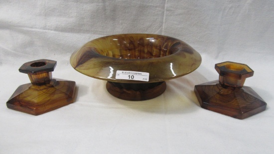 Davidson Amber 4pc Console Set