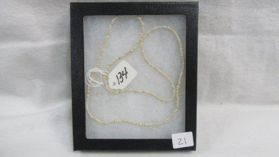 Montgomery County Alabama Cherokee Trade Bead Necklace