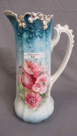 UM RSP 12" Rosebud mold floral tankard